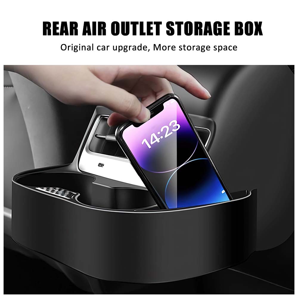 Cloudmall Rear Air Conditioner Outlet Storage Box