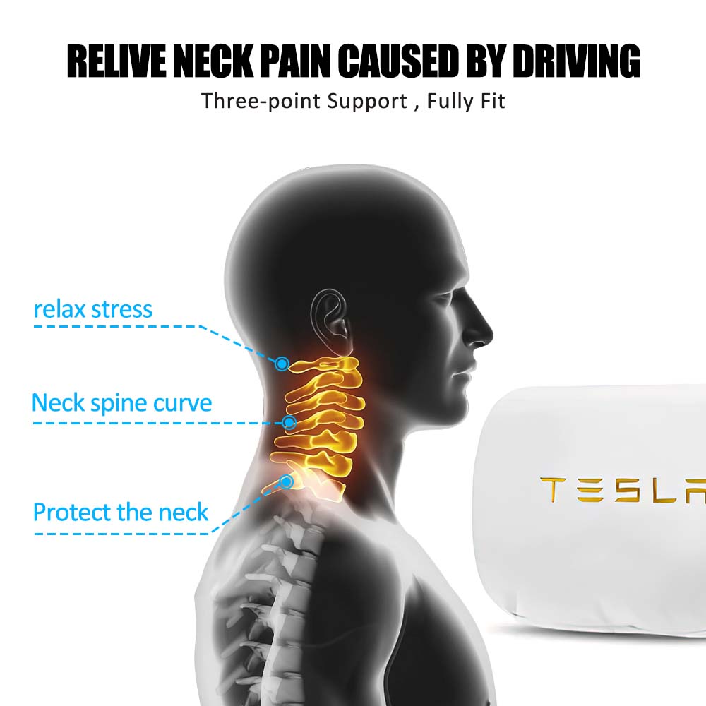 Cloudmall Tesla Headrest Pillow 2 Packs