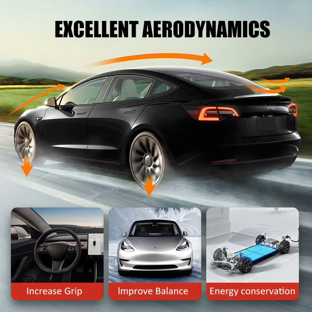 Cloudmall Tesla Model 3/Y REAL Carbon Fiber Spoiler