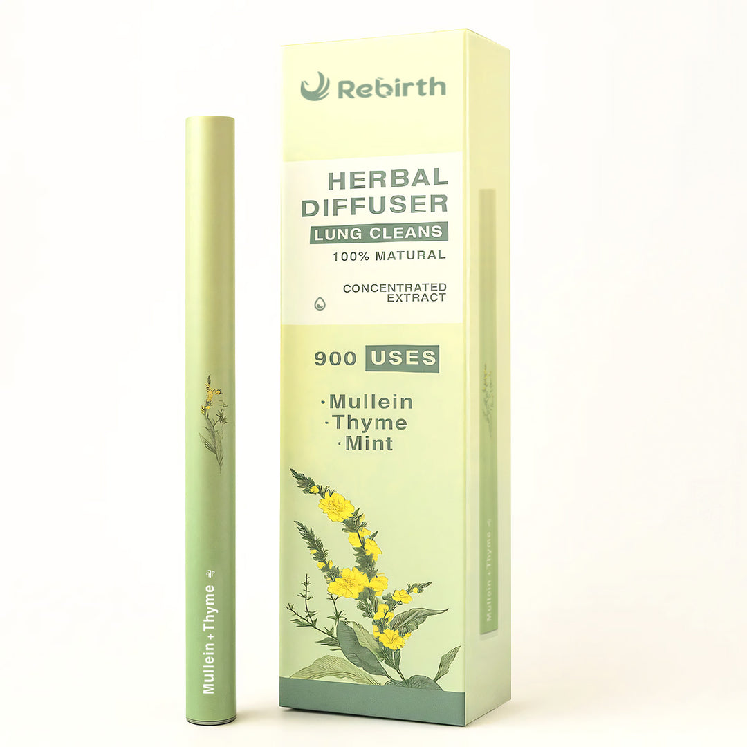 New Upgraded 900 Uses Rebirth Herbal Diffuser with Mullein, Thyme and Mint