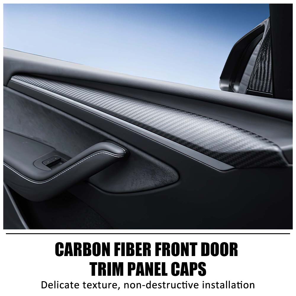 Cloudmall Tesla Model 3/Y REAL Carbon Fiber Door Handle Cover – CLOUDMALL