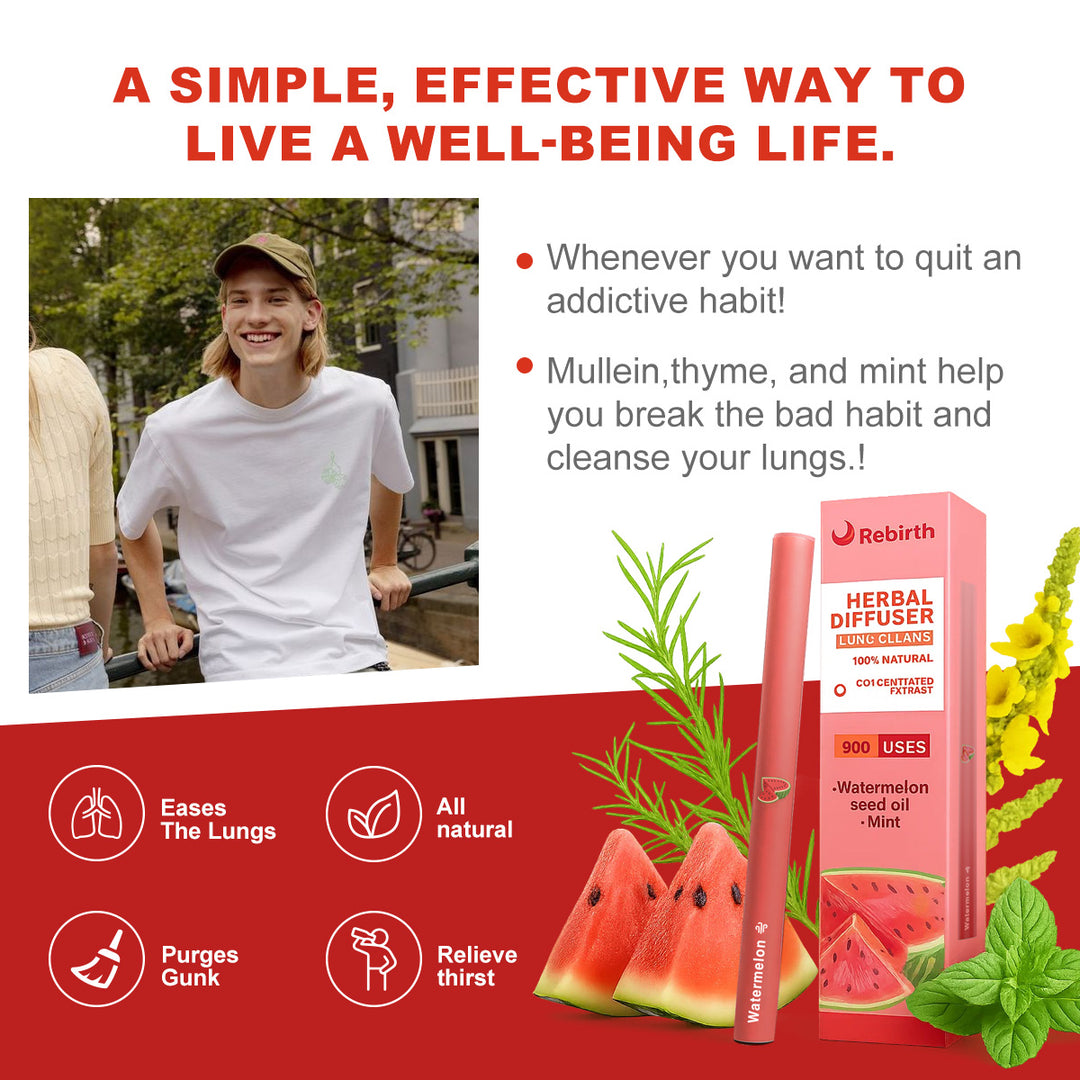 New Upgraded 900Uses Melatonin Diffuser with Watermelon seed oil and Mint