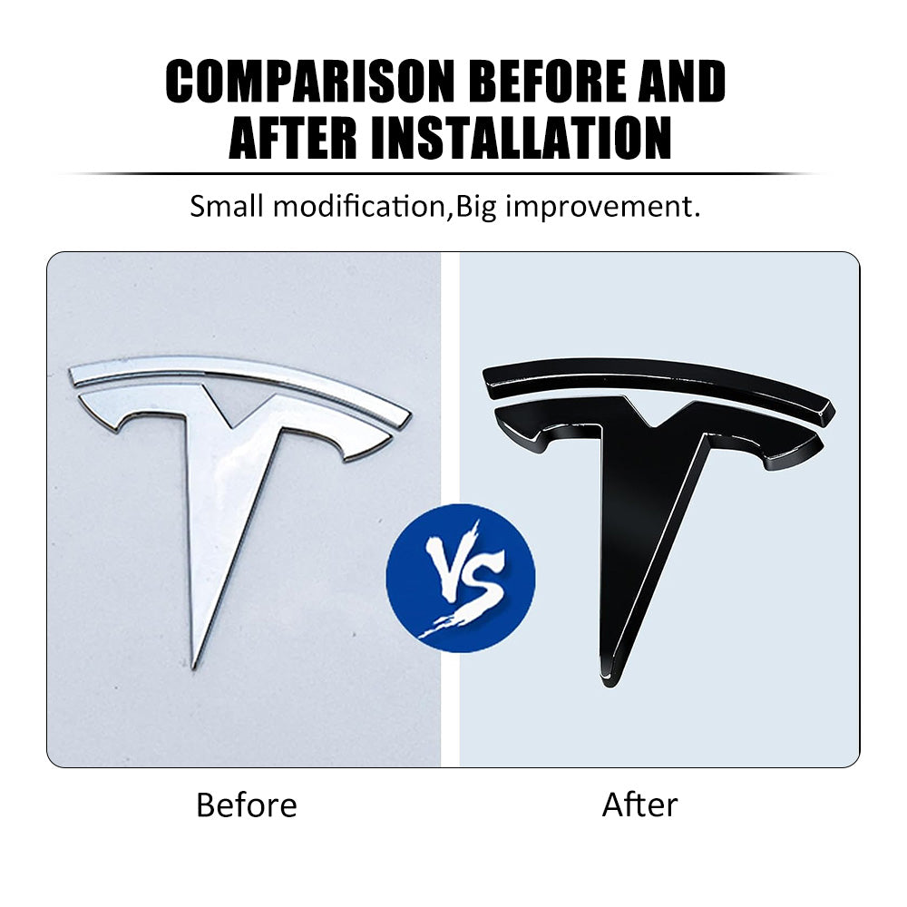 Cloudmall Model 3/Y Logo Cover Sticker Badge