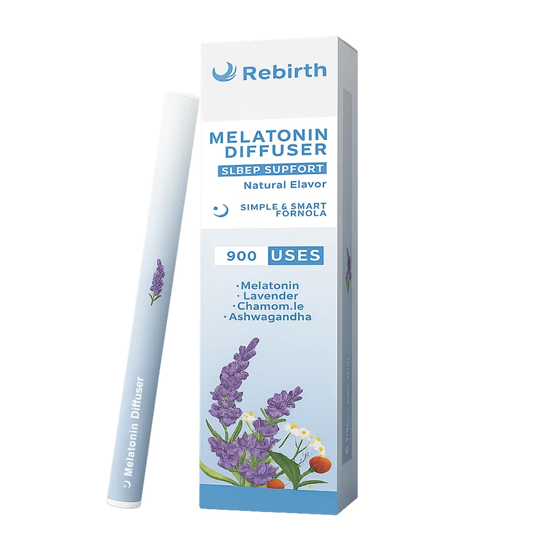 New Upgraded 900 Uses Rebirth Melatonin Diffuser with Melatonin, Lavender, Chamomile and Ashwagandha