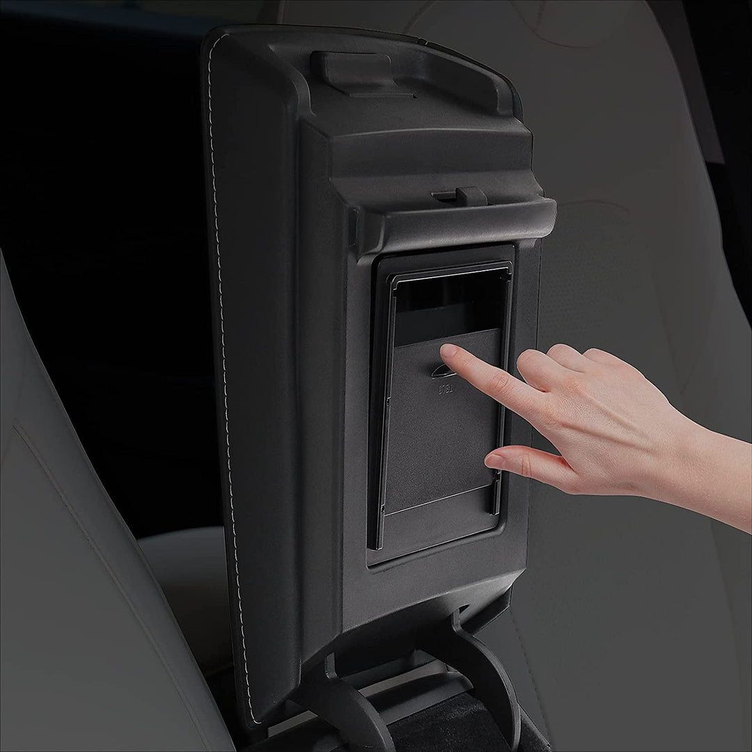 Cloudmall Tesla Model 3/Y Center Console Organizer Armrest Hidden Storage Box