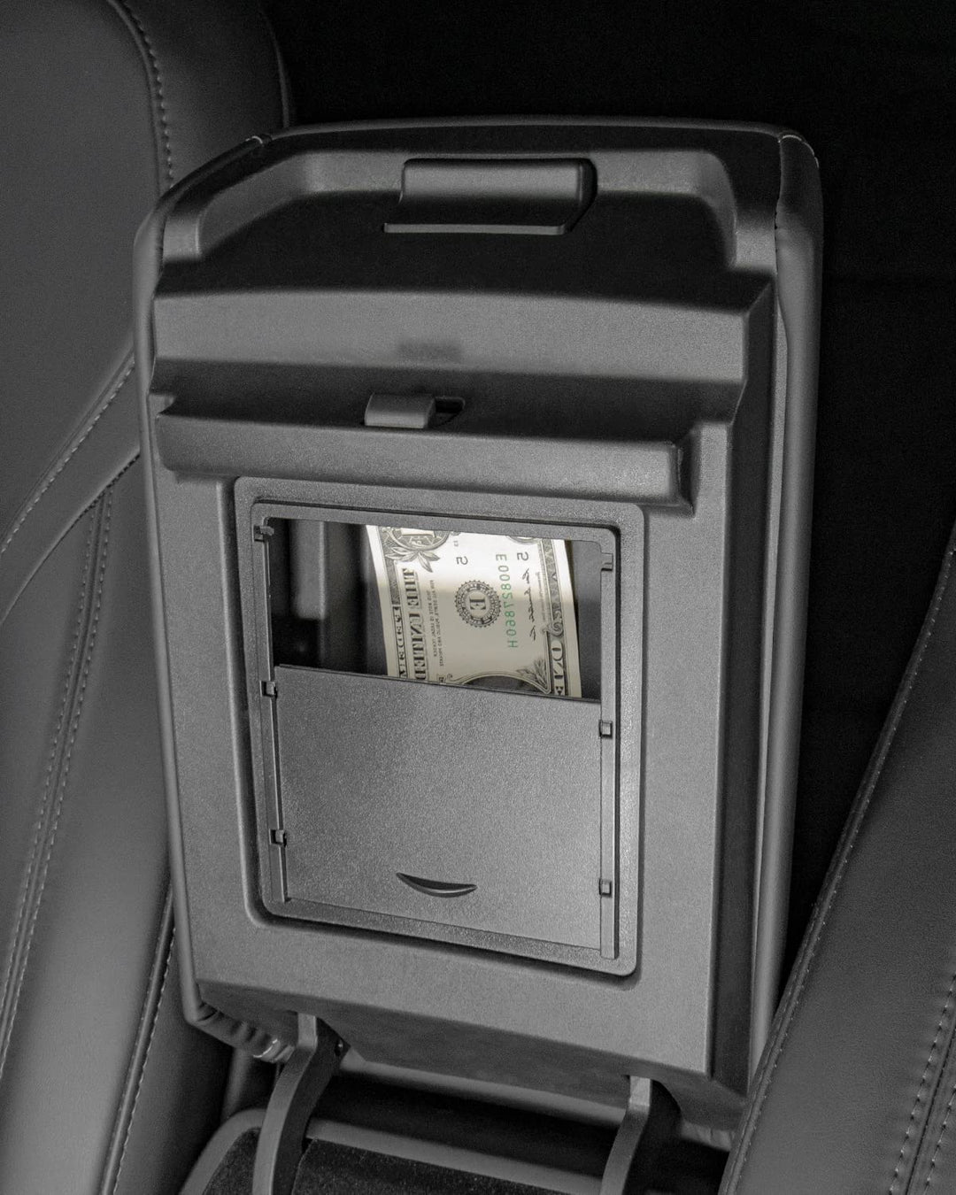 Cloudmall Tesla Model 3/Y Center Console Organizer Armrest Hidden Storage Box